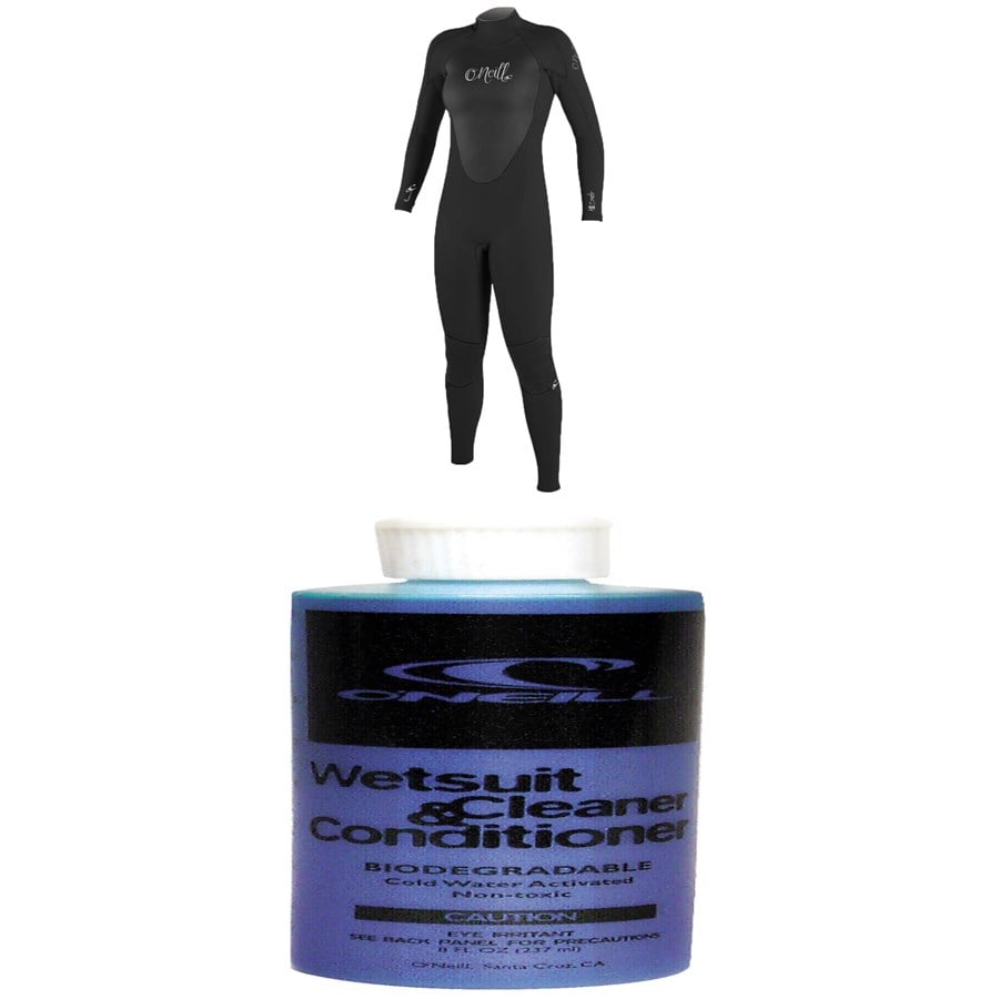 O'Neill 3/2 Epic Back Zip Wetsuit - Women's + Wetsuit Cleaner