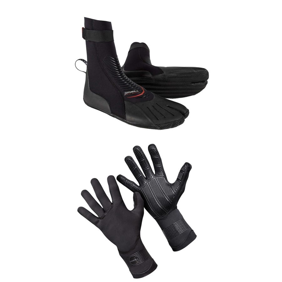 O'Neill 3mm Heat ST Boots + Psycho Tech 1.5mm Gloves