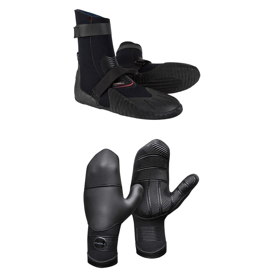 O'Neill 5mm Heat RT Boots + 5mm Psycho Tech Mittens