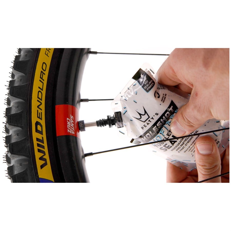 Peaty's Holeshot BioFibre 120ml Tubeless Sealant