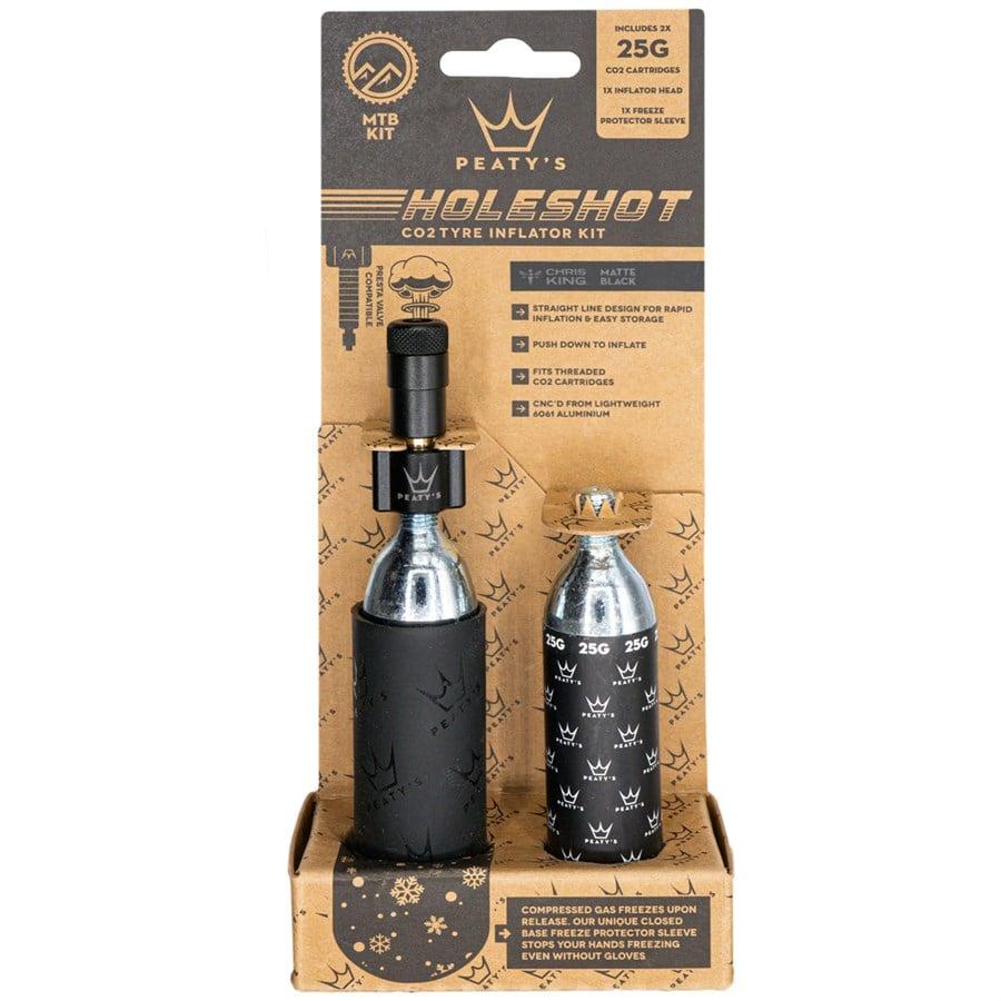 Peaty's Holeshot CO2 Tire Inflator Kit W/ Cartridges