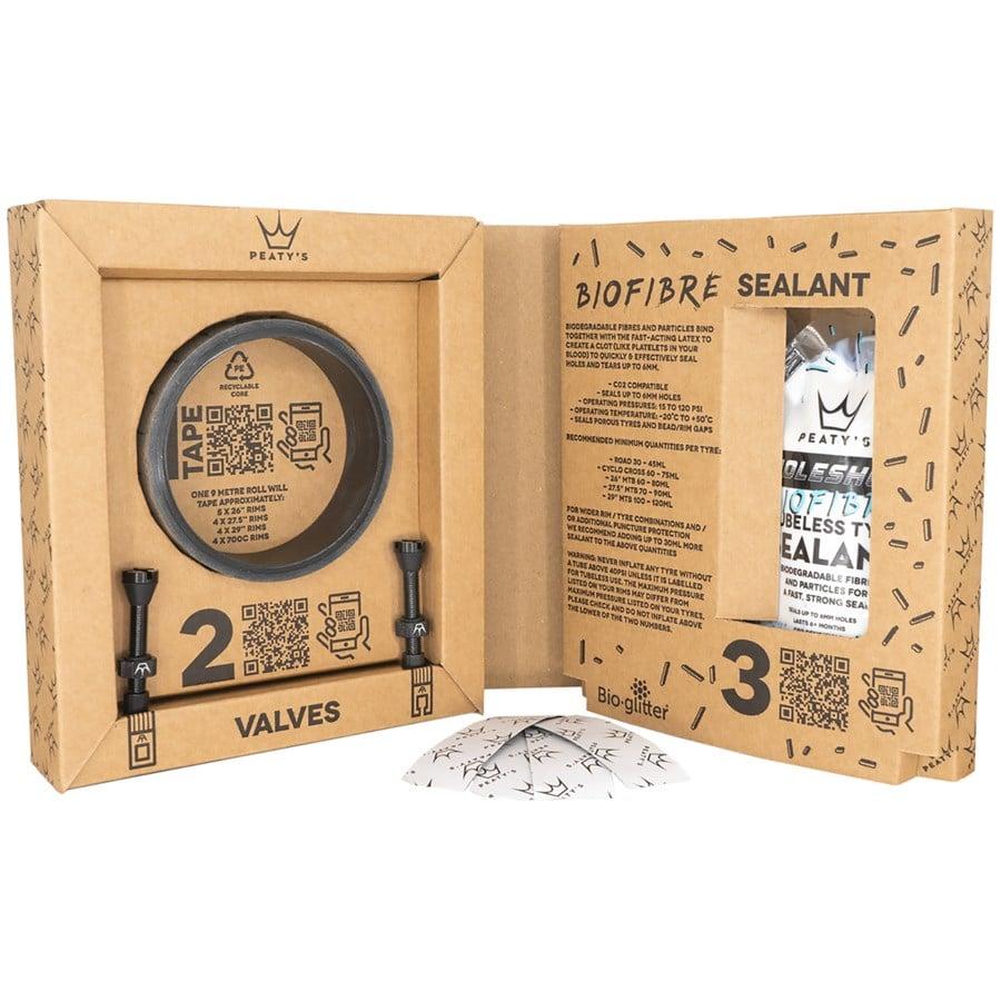 Peaty's Holeshot Tubeless Conversion Kit - 25mm (XC MTB)