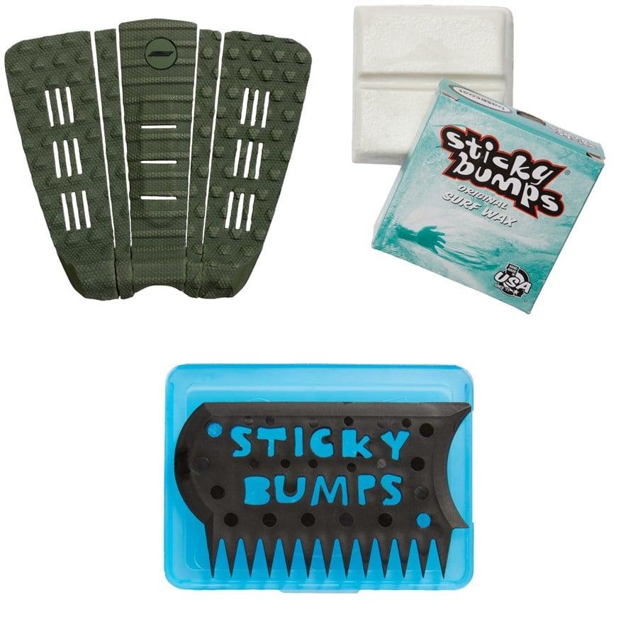 Pro-Lite Josh Kerr Pro Signature Series Traction Pad + Sticky Bumps Basecoat Wax + Wax Comb & Box