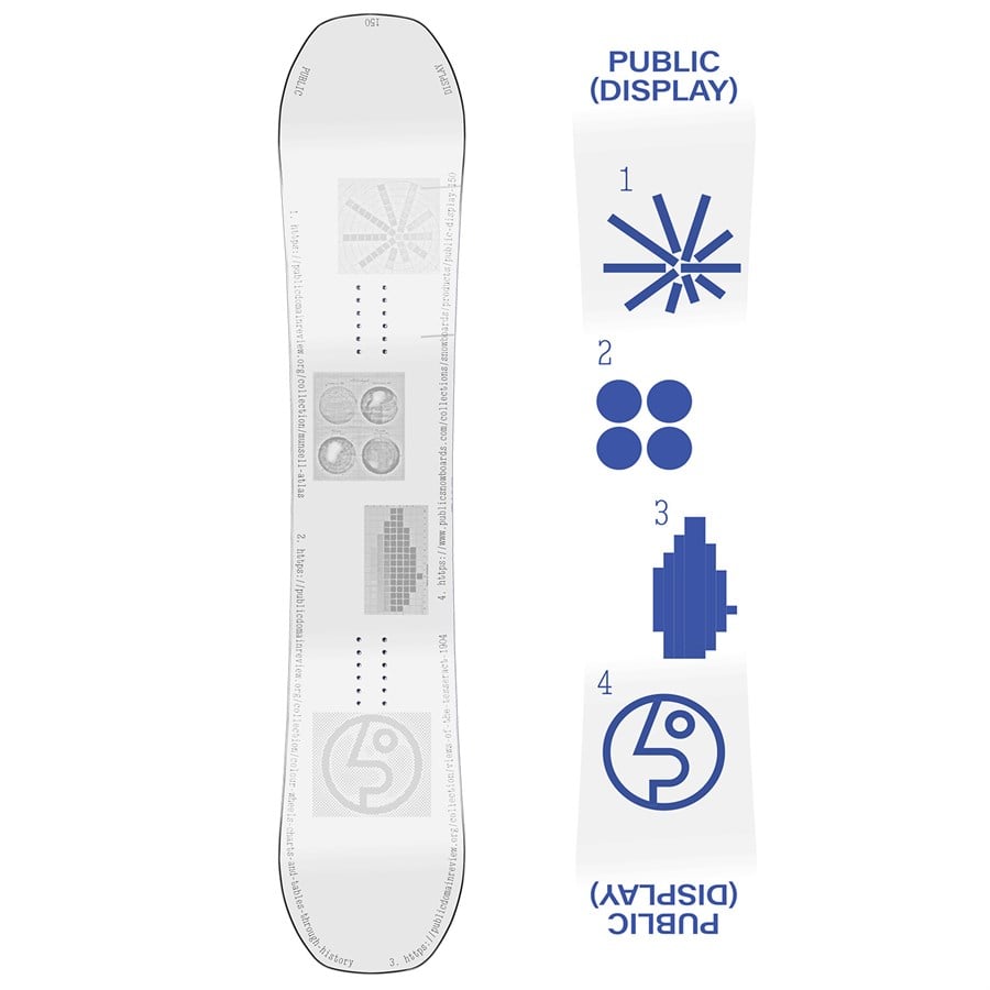 Public Snowboards Display Snowboard + Union Ultra Snowboard Bindings + Vans Hi-Standard Pro Snowboard Boots 2025