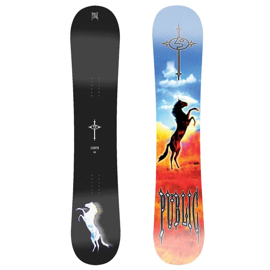 Public Snowboards Dispute Snowboard + Union Strata Snowboard Bindings 2025