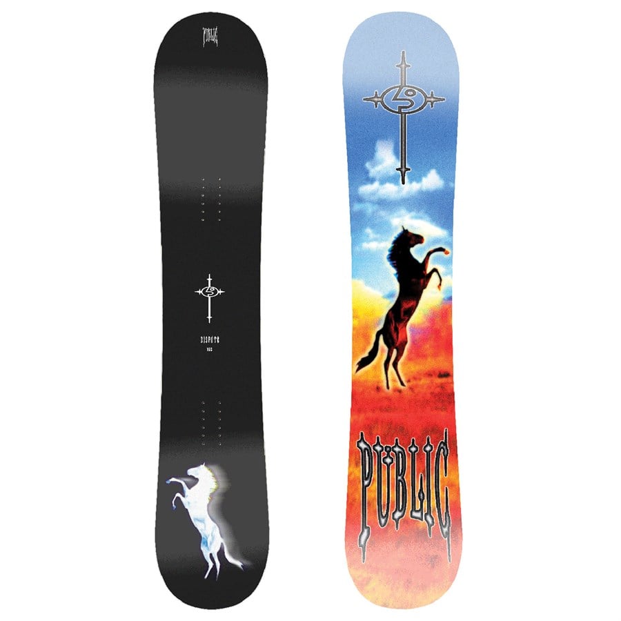 Public Snowboards Dispute Snowboard + Union Ultra Snowboard Bindings 2025