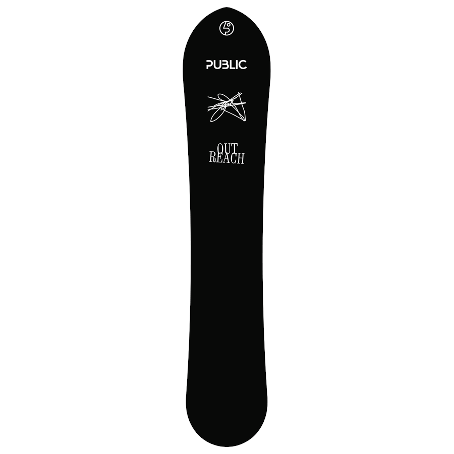 Public Snowboards Outreach Snowboard + Union Force Classic Snowboard Bindings 2026