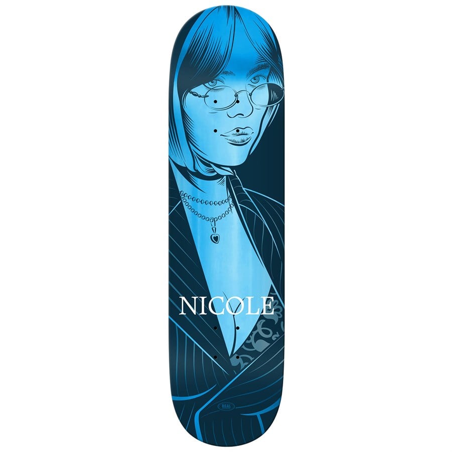 Real Nicole Crush LTD Twin Nose 8.25 Skateboard Deck
