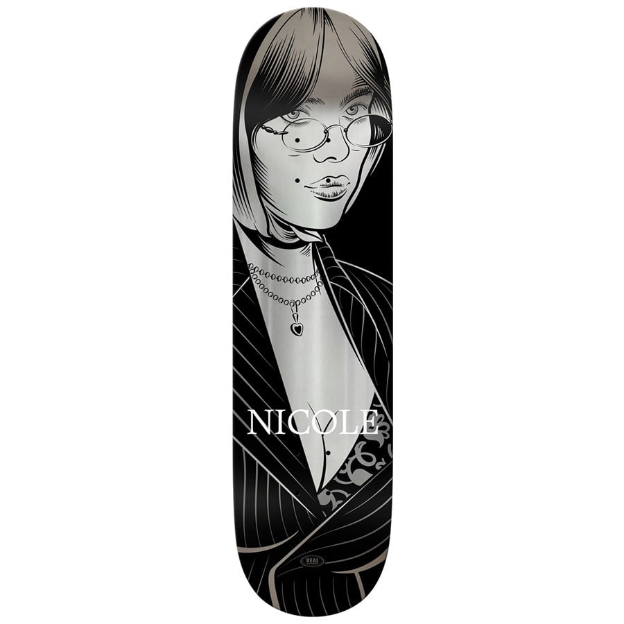 Real Nicole Crush LTD Twin Nose 8.5 Skateboard Deck