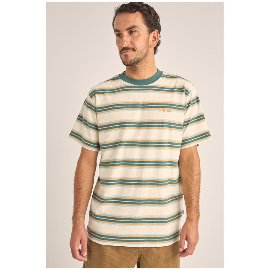 Rhythm Everyday Stripe Short-Sleeve T-Shirt - Men's
