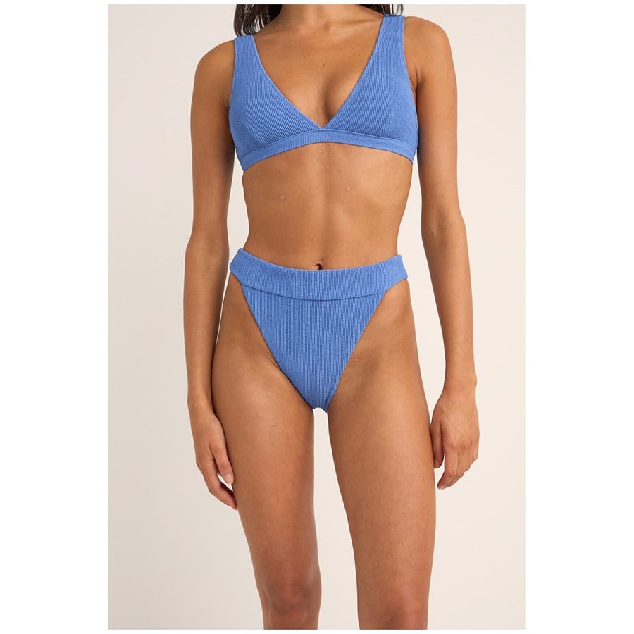 Rhythm Isla Rib Hi Banded Bikini Bottom - Women's