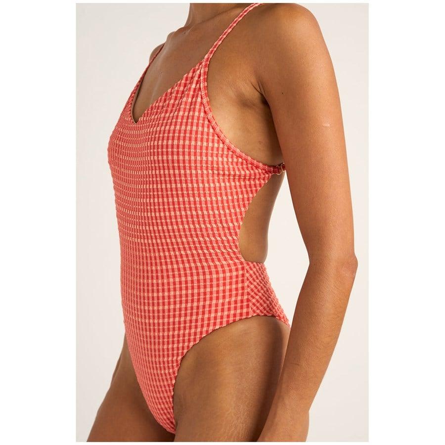 Rhythm Lola Check Cross Back Once Piece - Women's
