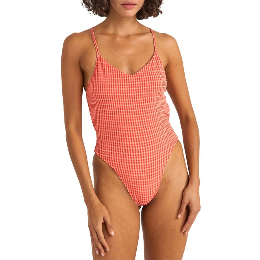 Rhythm Lola Check Cross Back Once Piece - Women's