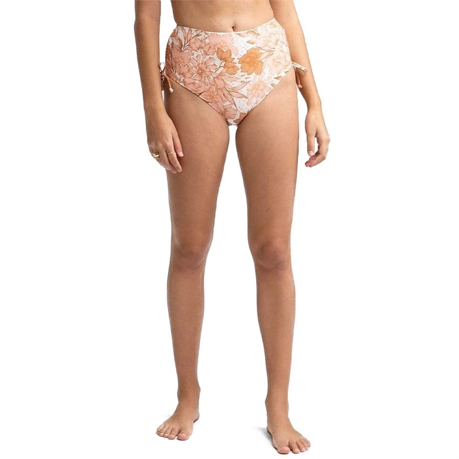 Rhythm Ohana High-Waist Tie Side Bikini Bottoms - Women's
