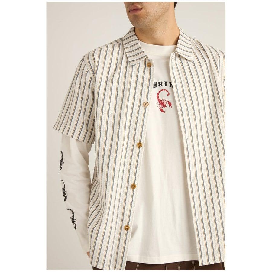 Rhythm Seersucker Stripe Short-Sleeve Shirt - Men's