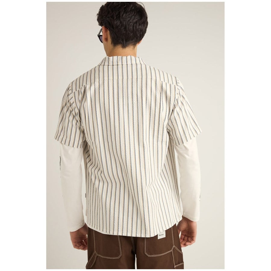 Rhythm Seersucker Stripe Short-Sleeve Shirt - Men's