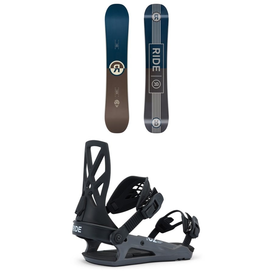 Ride Agenda Snowboard + C-2 Snowboard Bindings 2026
