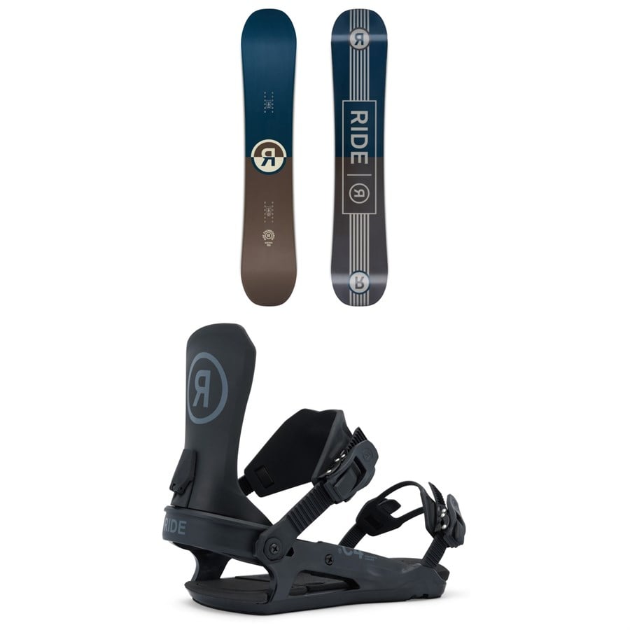 Ride Agenda Snowboard + C-4 Snowboard Bindings 2026