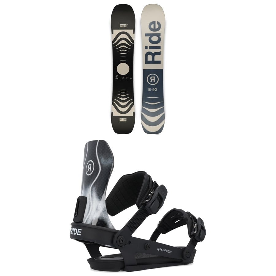 Ride Berzerker Snowboard + A-10 Snowboard Bindings 2025