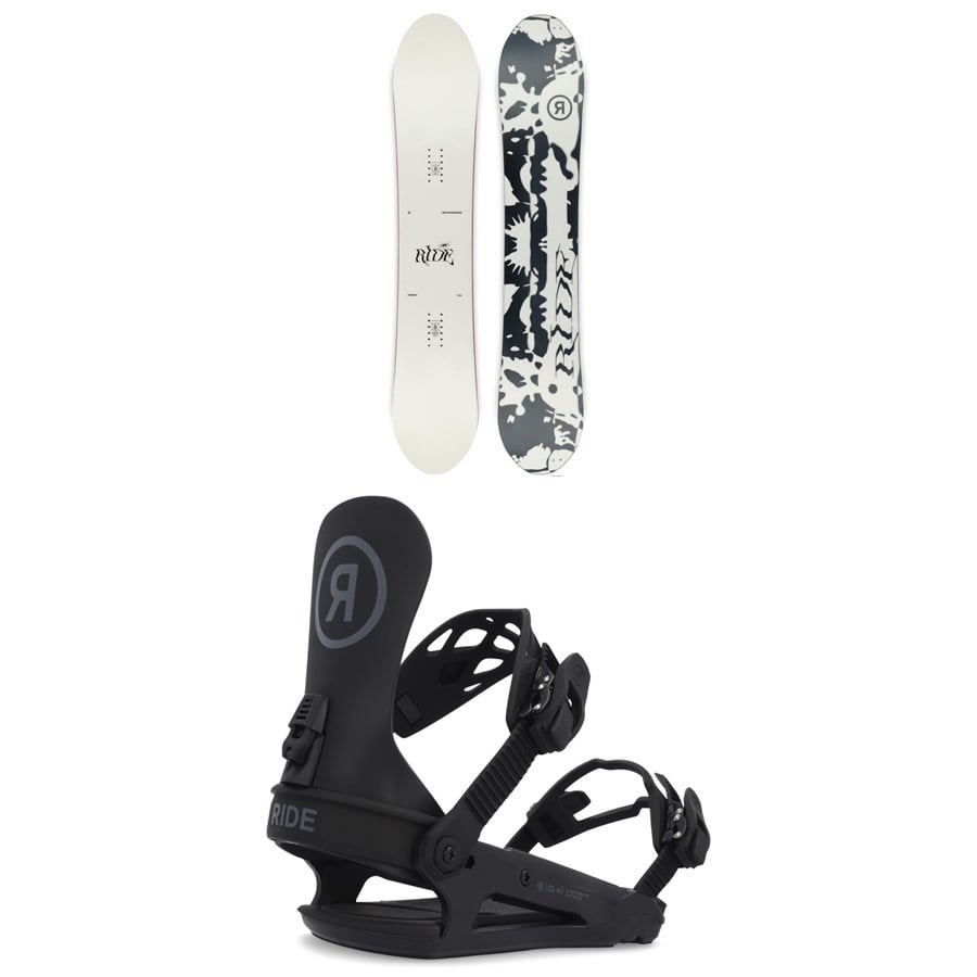Ride Compact Snowboard + CL-4 Snowboard Bindings - Women's 2025