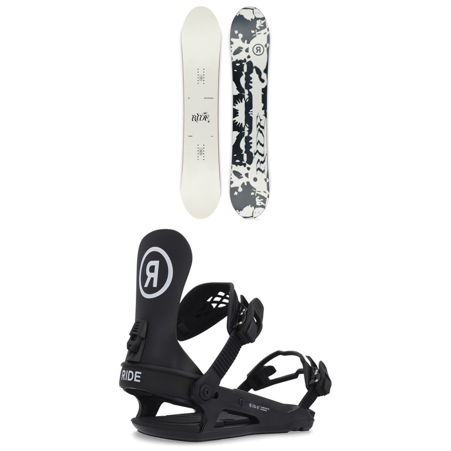 Ride Compact Snowboard + Ride CL-2 Snowboard Bindings - Women's 2025