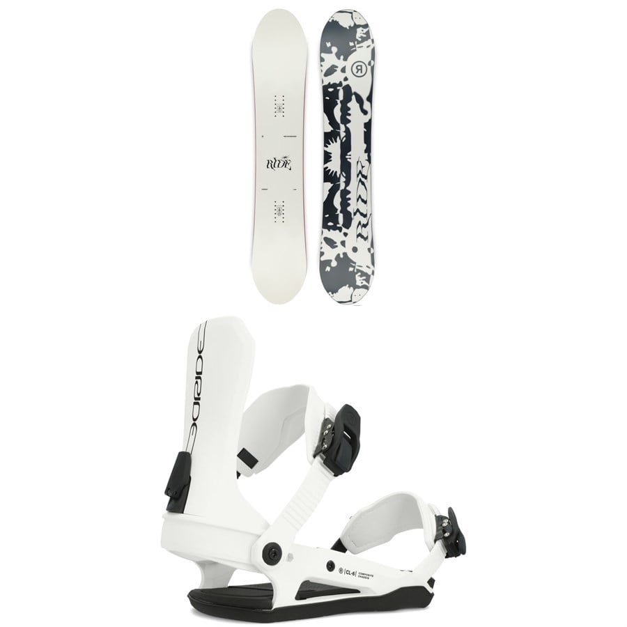 Ride Compact Snowboard + Ride CL-6 Snowboard Bindings - Women's 2025