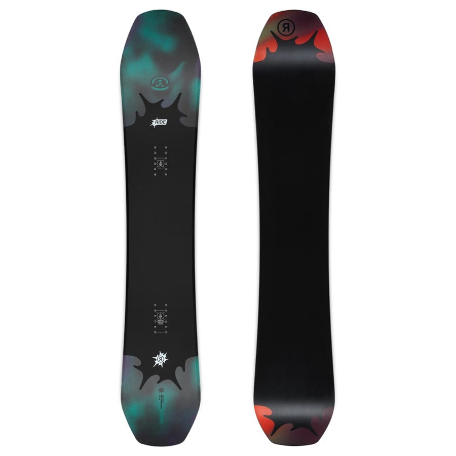 Ride Deep Fake Snowboard + A-8 Snowboard Bindings 2026