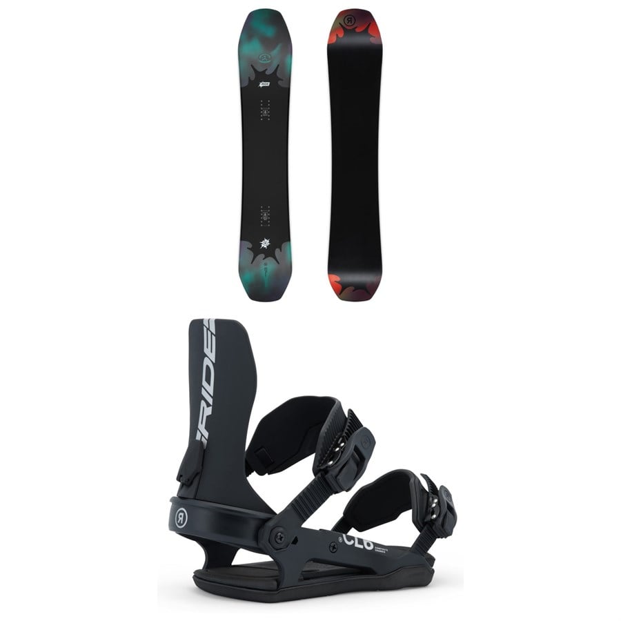 Ride Deep Fake Snowboard + CL-6 Snowboard Bindings - Women's 2026