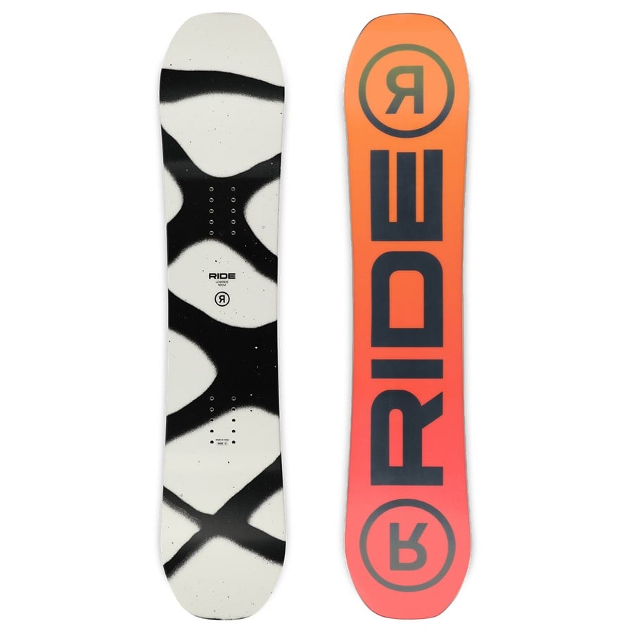 Ride Lowride Snowboard + Micro Snowboard Bindings - Kids' 2026
