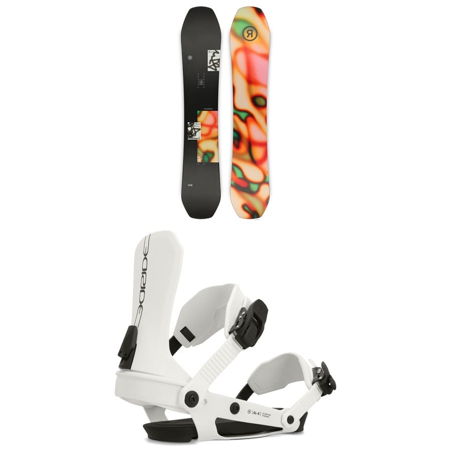 Ride Moderator Snowboard + AL-6 Snowboard Bindings - Women's 2025