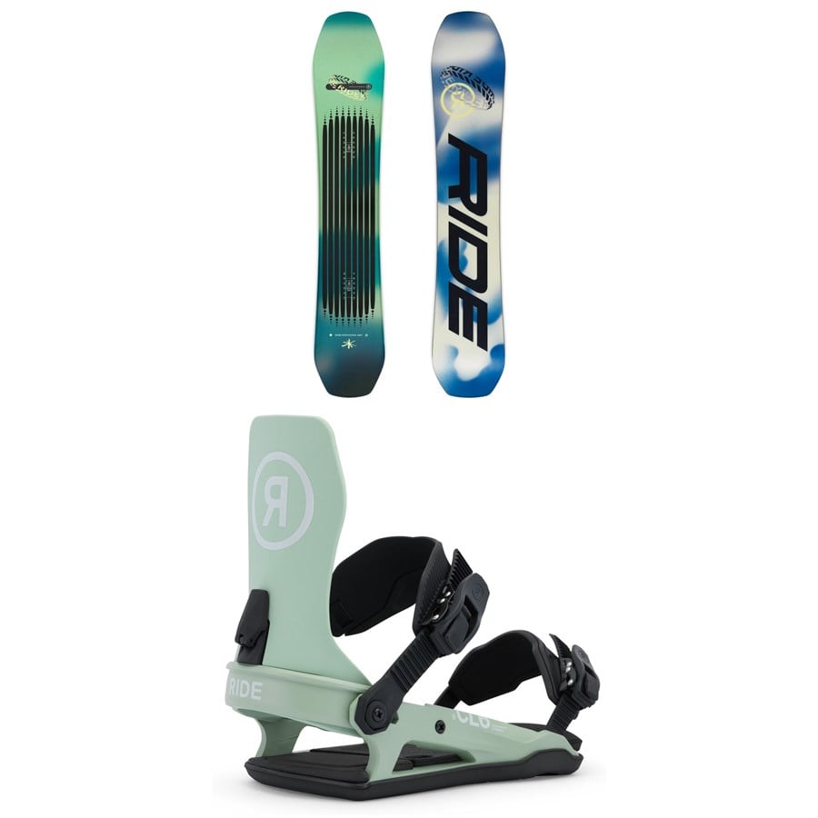 Ride Moderator Snowboard + CL-6 Snowboard Bindings - Women's 2026