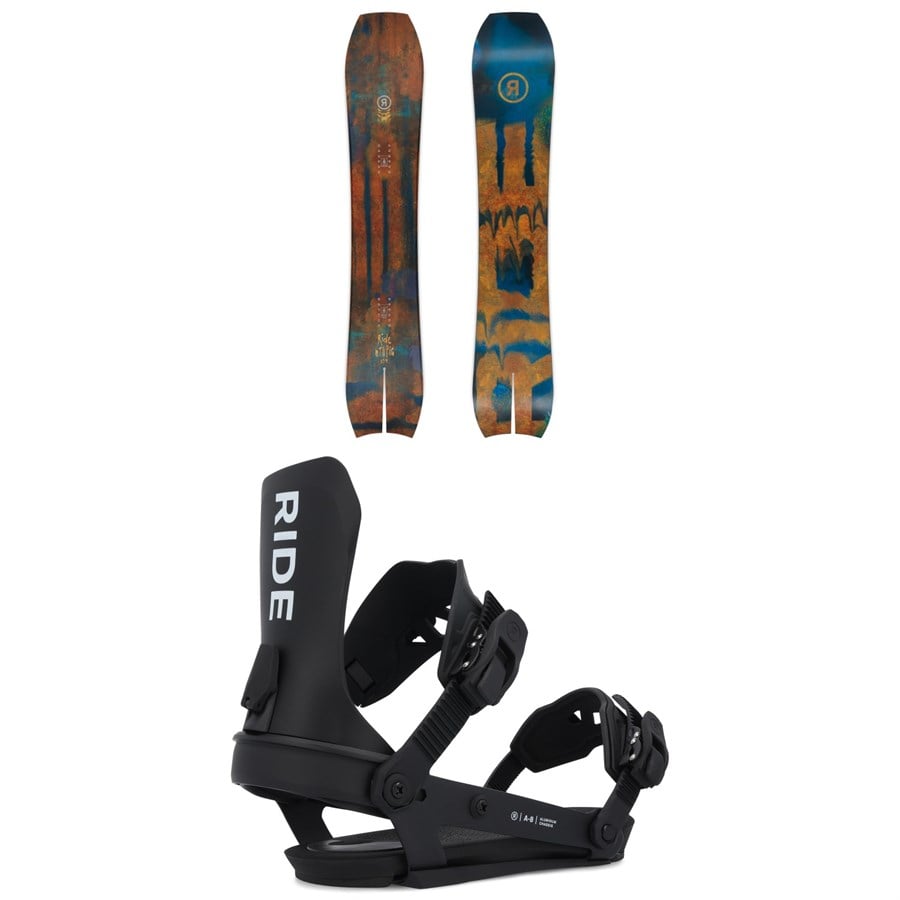 Ride MTNpig Snowboard + A-8 Snowboard Bindings 2026