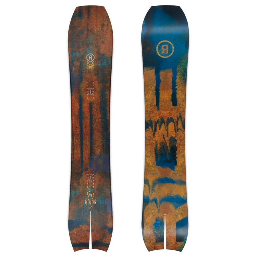 Ride MTNpig Snowboard + C-6 Snowboard Bindings 2026