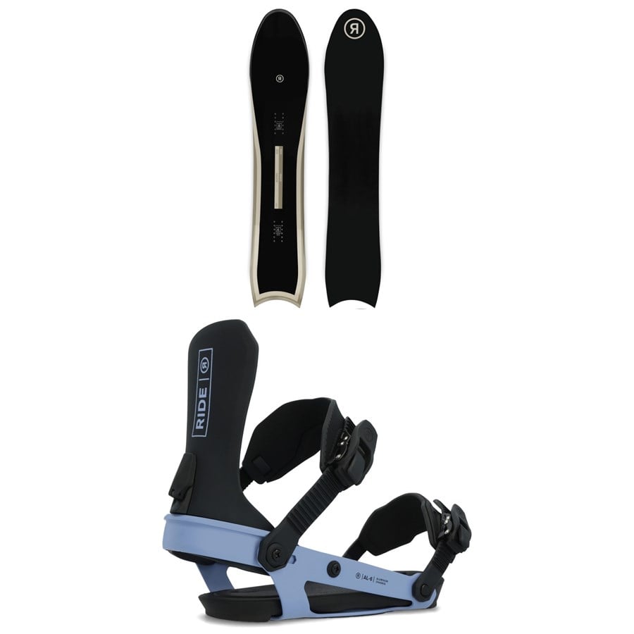 Ride Peace Seeker Snowboard + AL-6 Snowboard Bindings - Women's 2025