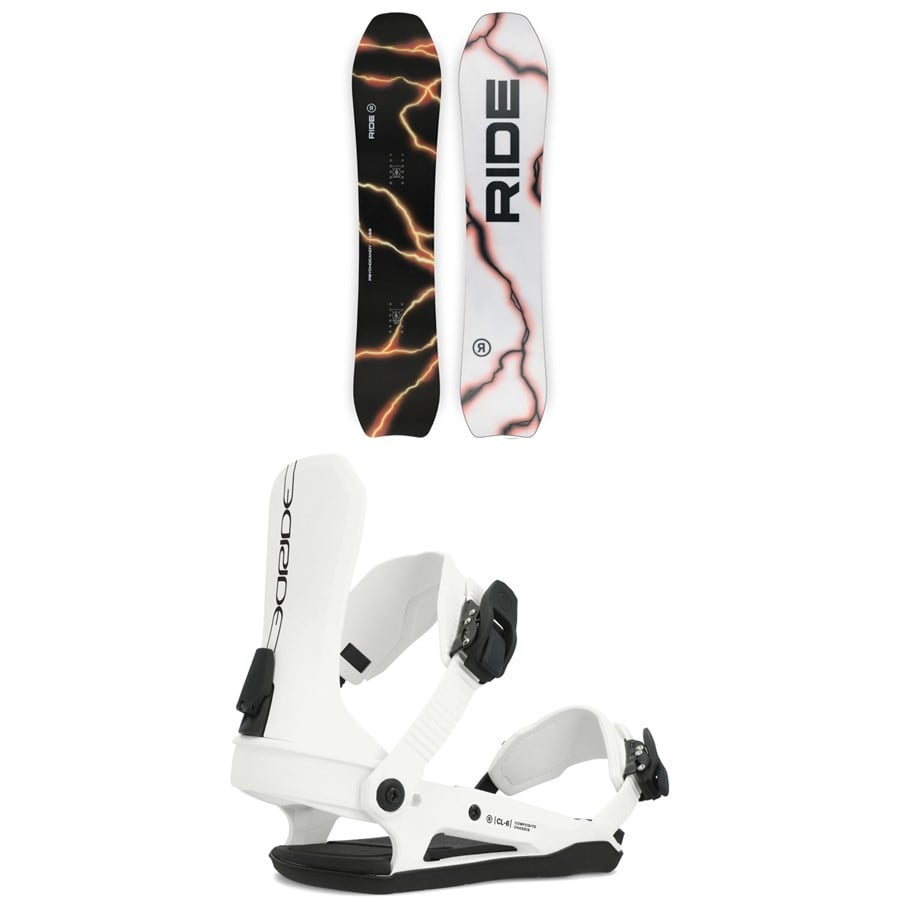 Ride Psychocandy Snowboard + CL-6 Snowboard Bindings - Women's 2025