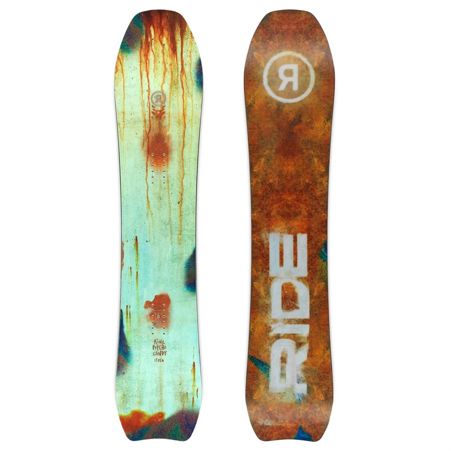 Ride Psychocandy Snowboard + Drone Snowboard Bindings 2026