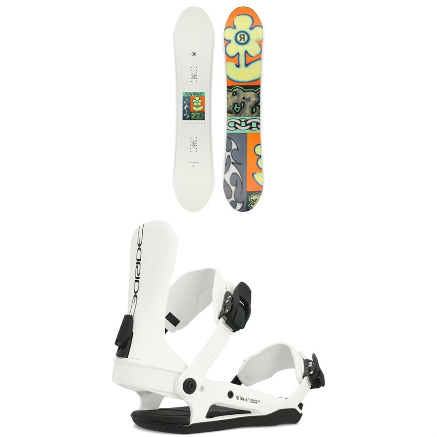 Ride Saturday Snowboard + CL-6 Snowboard Bindings - Women's 2025