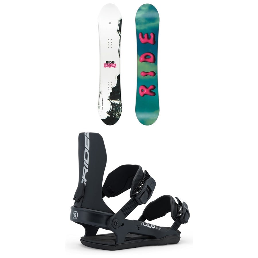 Ride Saturday Snowboard + CL-6 Snowboard Bindings - Women's 2026
