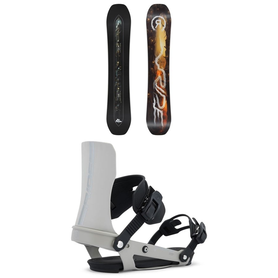 Ride Shadowban Snowboard + Specter Snowboard Bindings - Women's 2026