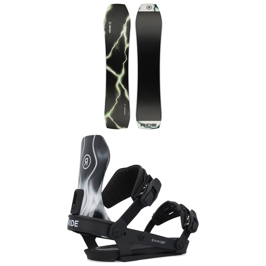 Ride Superpig Snowboard + A-10 Snowboard Bindings 2025