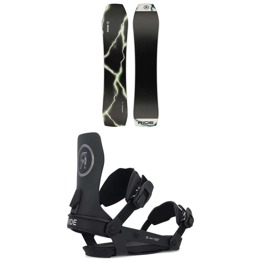 Ride Superpig Snowboard + A-6 Snowboard Bindings 2025