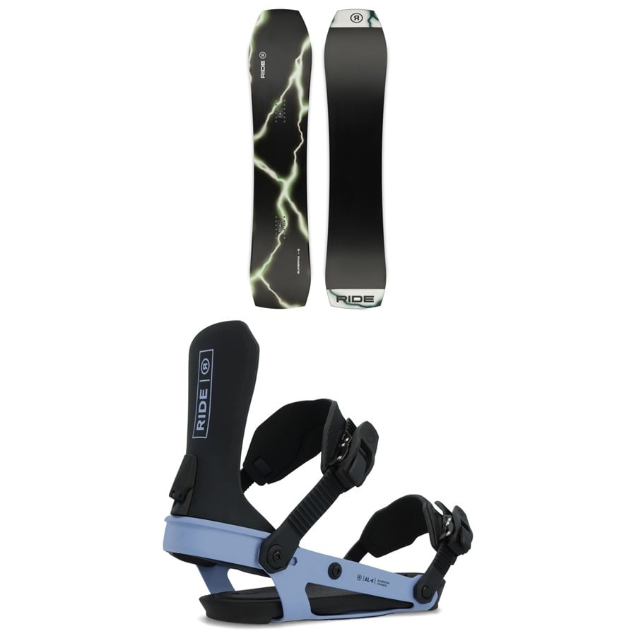 Ride Superpig Snowboard + AL-6 Snowboard Bindings - Women's 2025