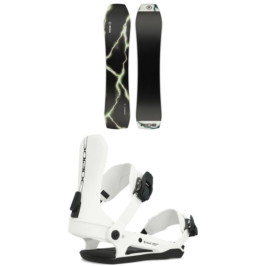 Ride Superpig Snowboard + CL-6 Snowboard Bindings - Women's 2025