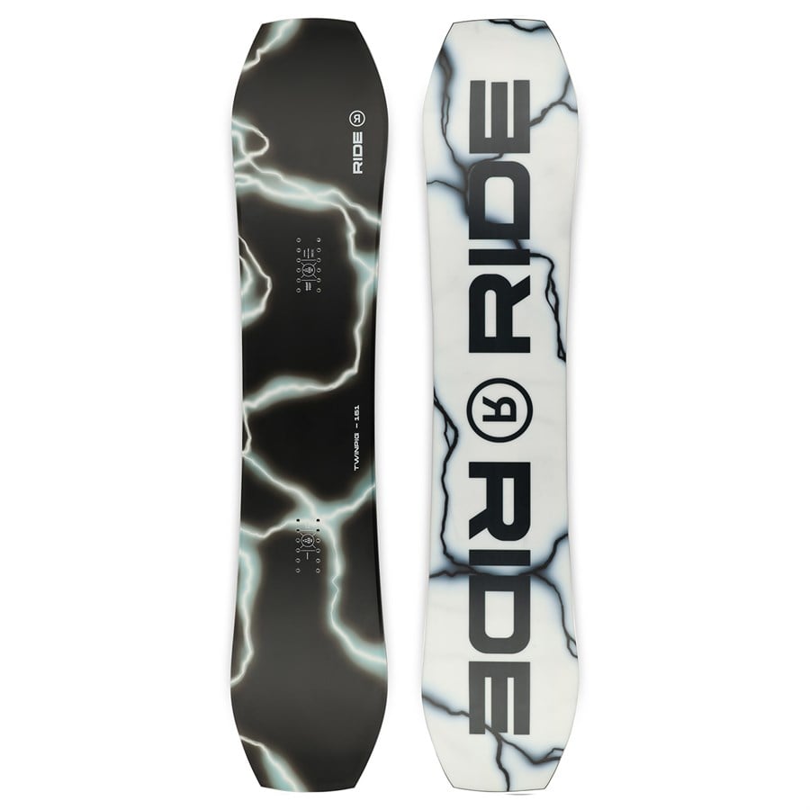 Ride Twinpig Snowboard + C-6 Snowboard Bindings + Fuse Snowboard Boots 2025