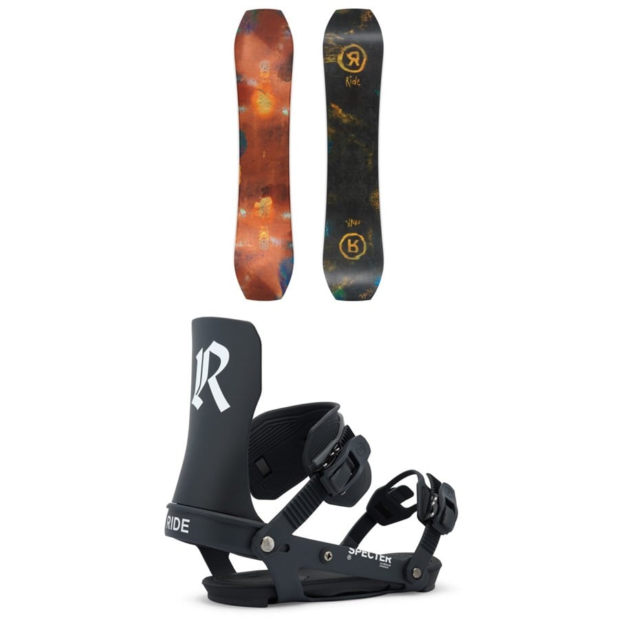 Ride Twinpig Snowboard + Specter Snowboard Bindings 2026