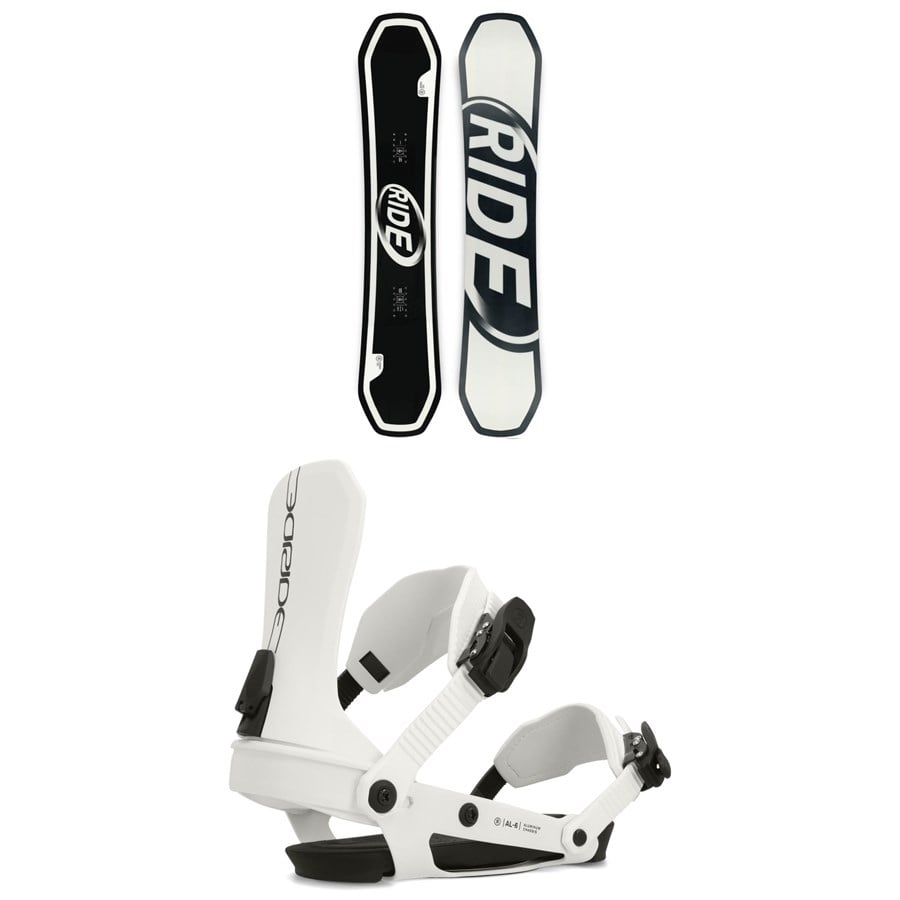 Ride Zero Snowboard + AL-6 Snowboard Bindings - Women's 2025