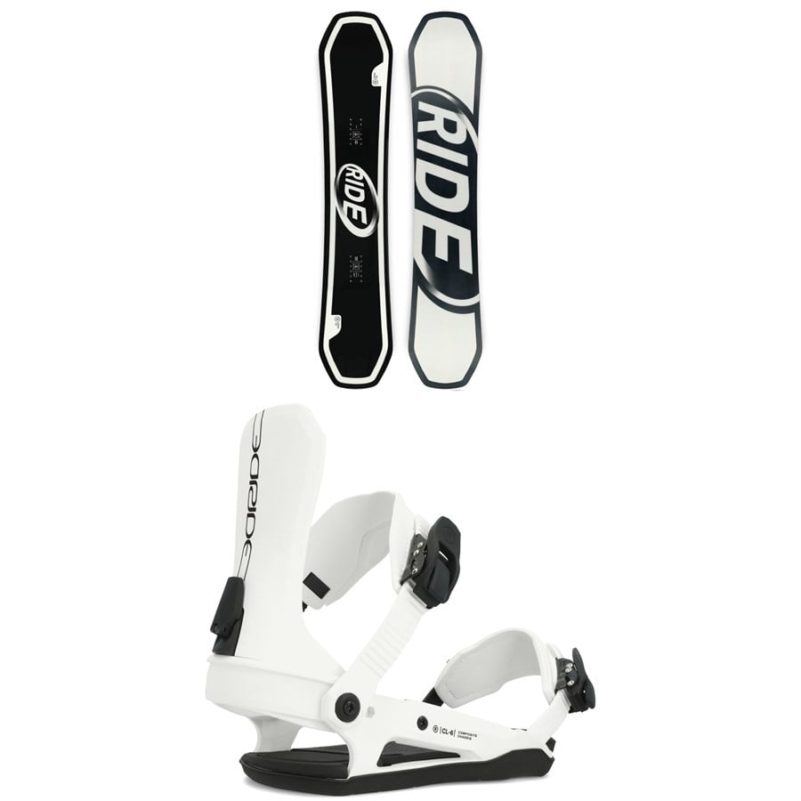 Ride Zero Snowboard + CL-6 Snowboard Bindings - Women's 2025