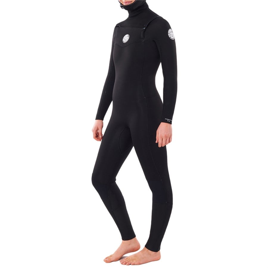 Rip Curl 5/4 Dawn Patrol Chest Zip Hooded Wetsuit - Women's