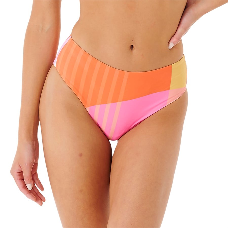 Rip Curl Day Break Mid Rise Good Bikini Bottoms - Women's