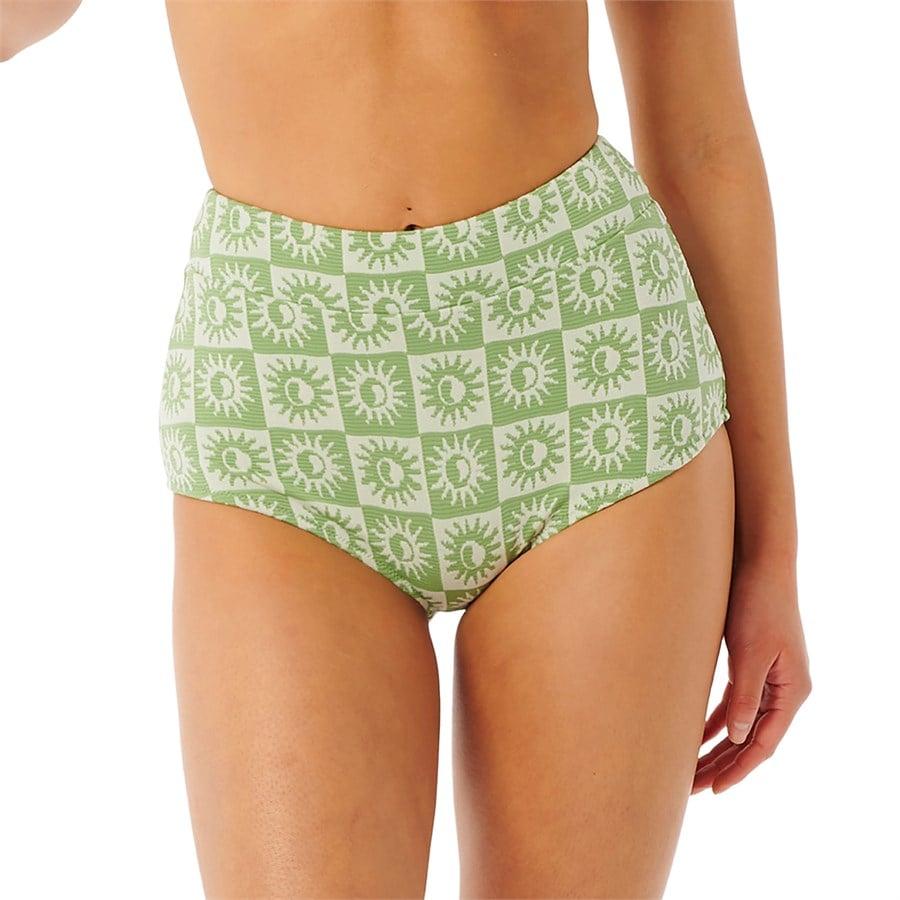 Rip Curl Summer Check Jacquard Boyleg Bikini Bottom - Women's